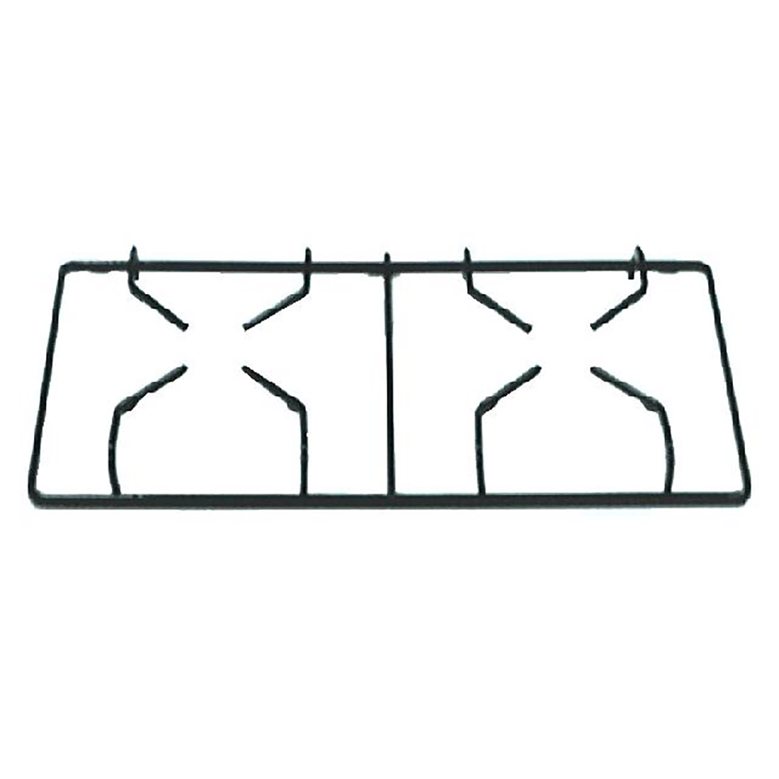 GRIGLIA IN GHISA X SMALVIC 2F. 456X229 - G5202 - immagine 1